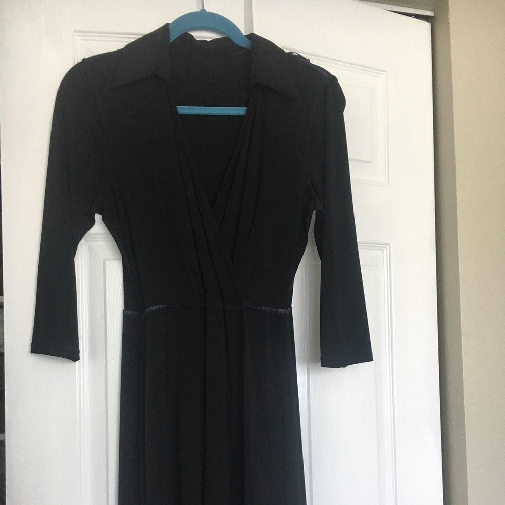 Maxi wrap dress